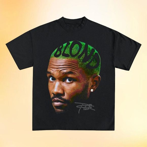 Frank Ocean Blond Shirt Frank Blond Face Graphic Shirt - Picture 1 of 4